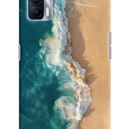 Ocean Beach Realme X7 Hard Case Back Cover by Casekaro