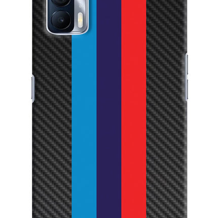 BMW Stripes Pattern Realme X7 Hard Case Back Cover by Casekaro
