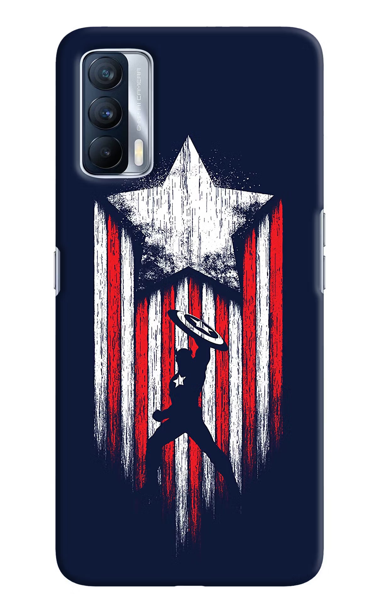 Captain America Marvel Art Realme X7 Hard Case Back Cover by Casekaro