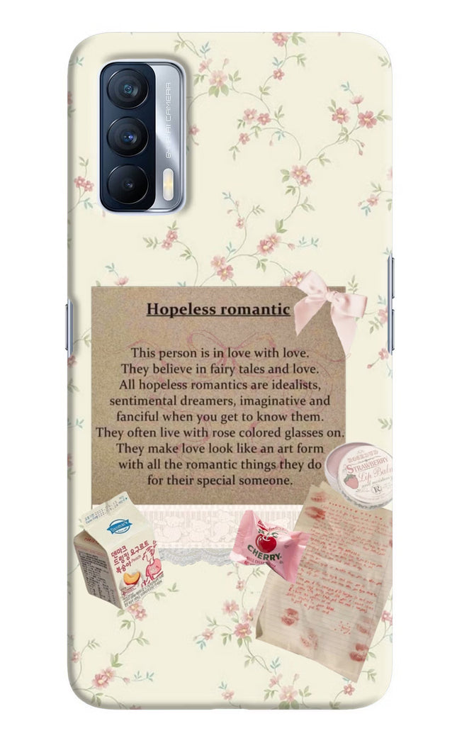 Hopeless Romantic Realme X7 Hard Case Back Cover by Casekaro