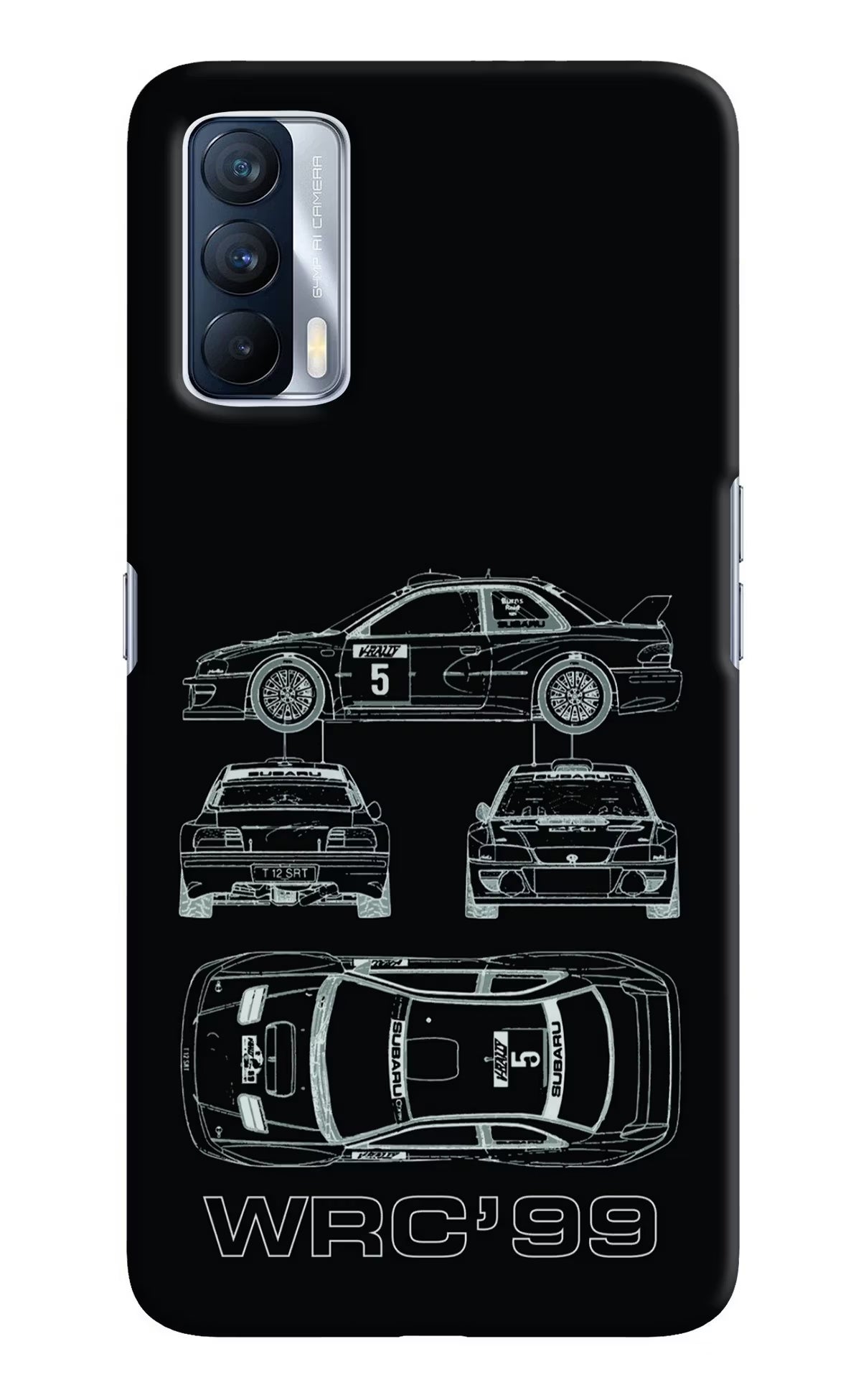 WRC'99 Realme X7 Hard Case Back Cover by Casekaro