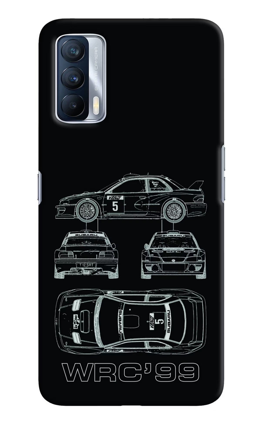 WRC'99 Realme X7 Back Cover, Hard case