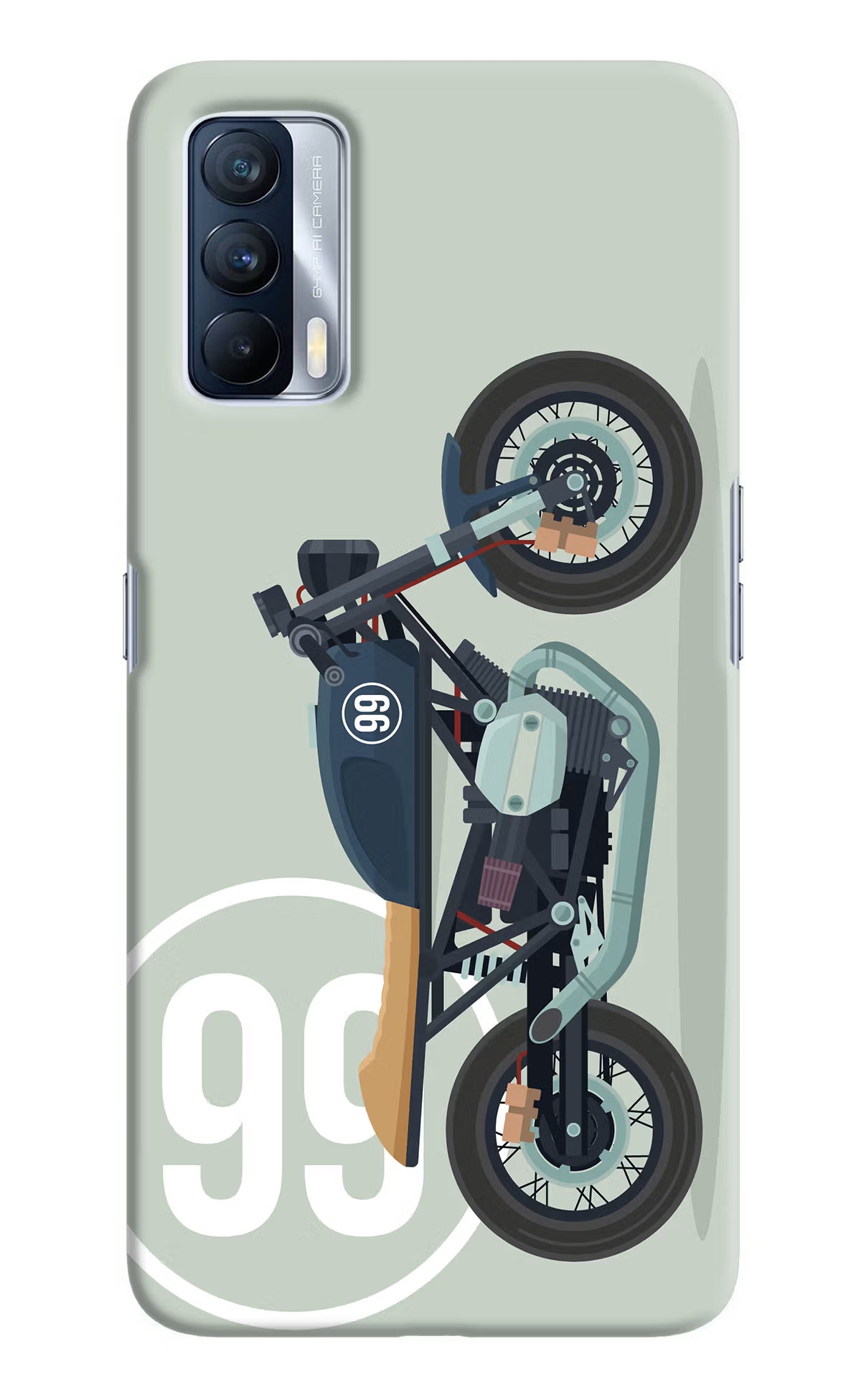 Classic Cafe Racer 99 Realme X7 Hard Case Back Cover by Casekaro