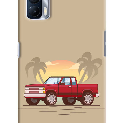 Desert Classic Drive Realme X7 Hard Case Back Cover by Casekaro