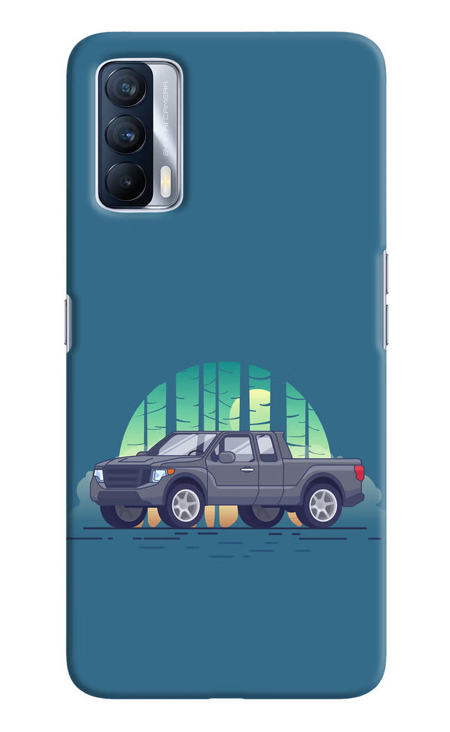 Retro Garage Vibe Realme X7 Hard Case Back Cover by Casekaro
