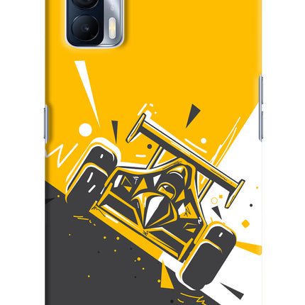 Track King Realme X7 Hard Case Back Cover by Casekaro