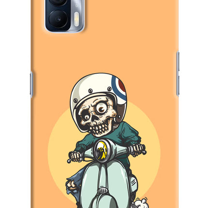 Undead Biker Realme X7 Hard Case Back Cover by Casekaro