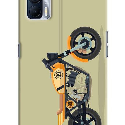 Vertical Speedster Realme X7 Hard Case Back Cover by Casekaro