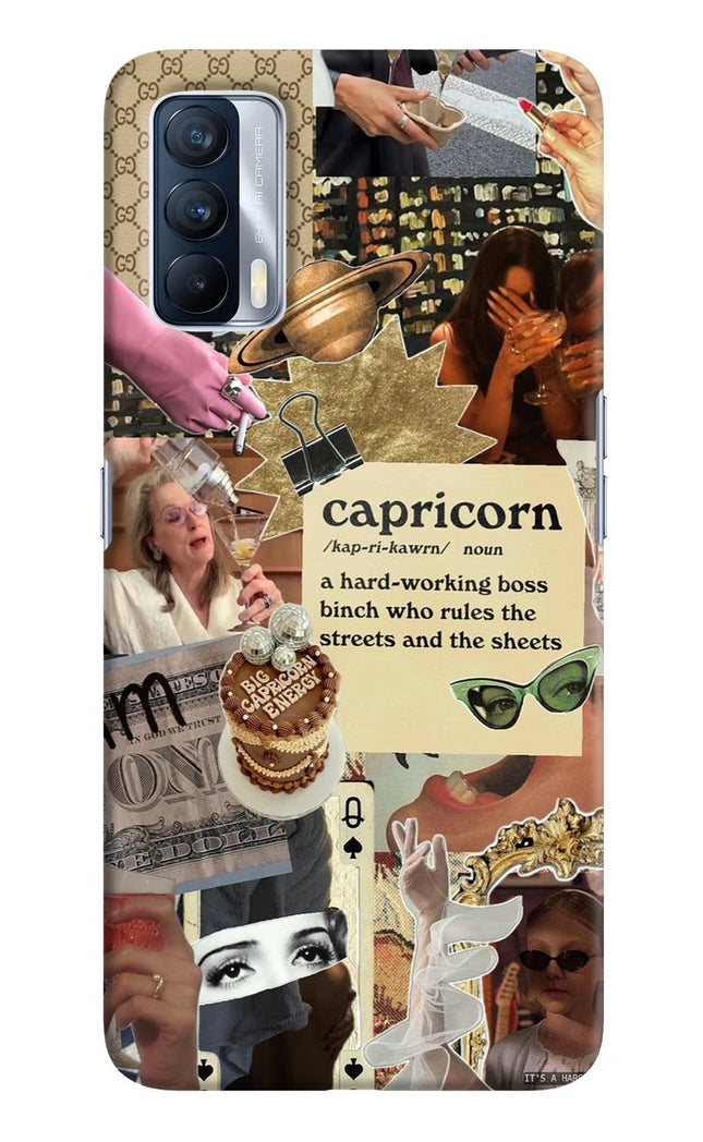 Capricorn Zodiac Realme X7 Hard Case Back Cover by Casekaro