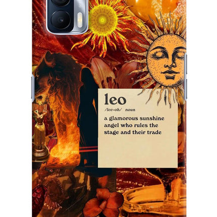 Leo Zodiac Realme X7 Hard Case Back Cover by Casekaro