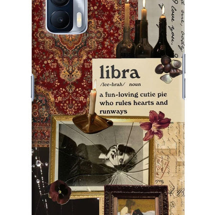 Libra Zodiac Realme X7 Hard Case Back Cover by Casekaro