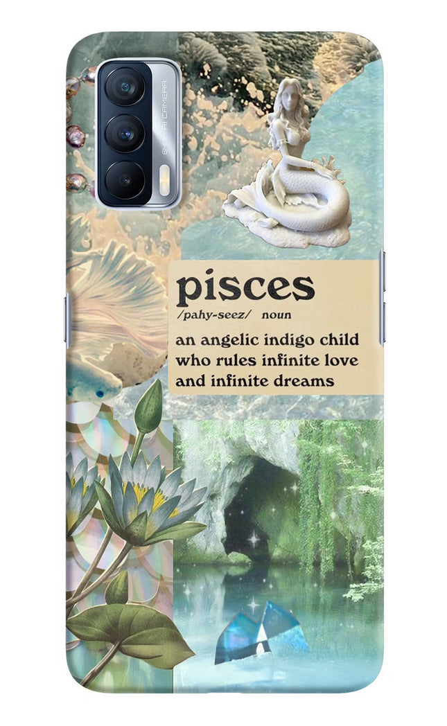 Pisces Zodiac Realme X7 Hard Case Back Cover by Casekaro
