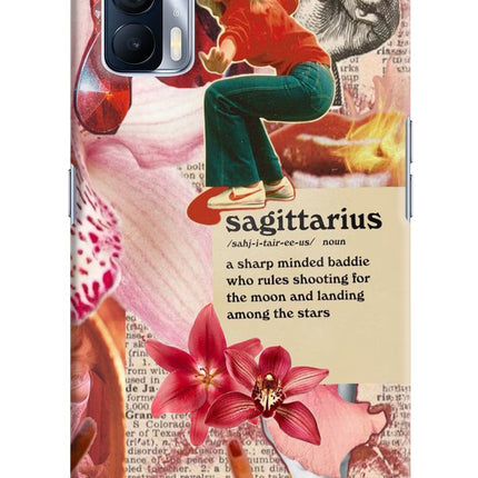 Sagittarius Zodiac Realme X7 Hard Case Back Cover by Casekaro