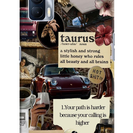 Taurus Zodiac Realme X7 Hard Case Back Cover by Casekaro