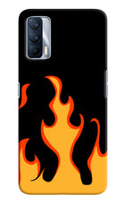 Fired Up – Black Realme X7 Hard Case Back Cover by Casekaro