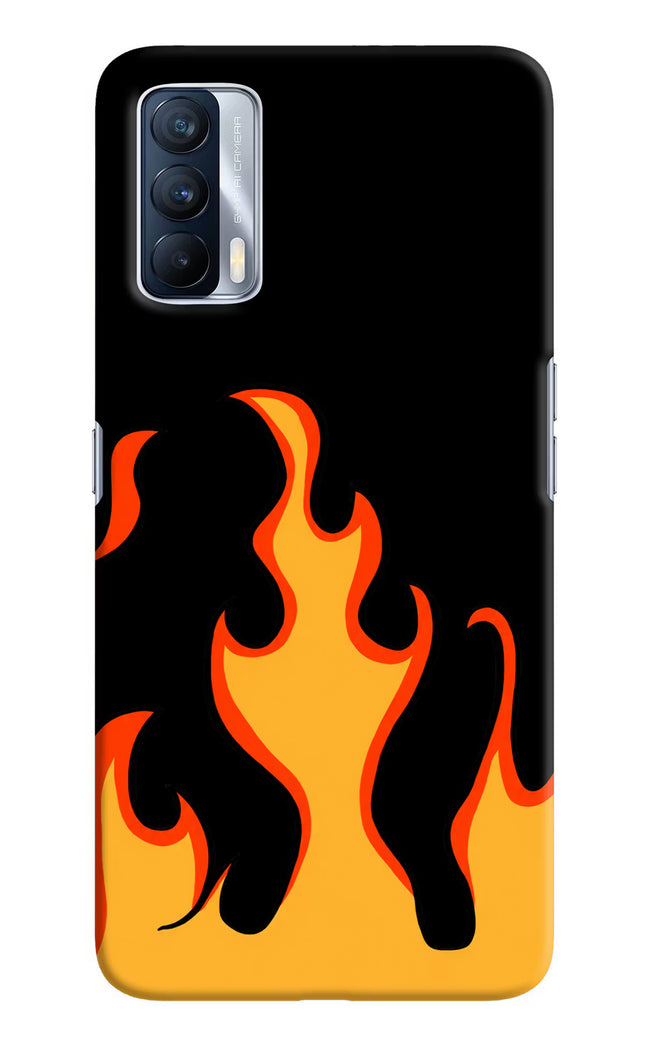 Fired Up – Black Realme X7 Hard Case Back Cover by Casekaro