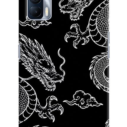 Twin Dragons Realme X7 Hard Case Back Cover by Casekaro