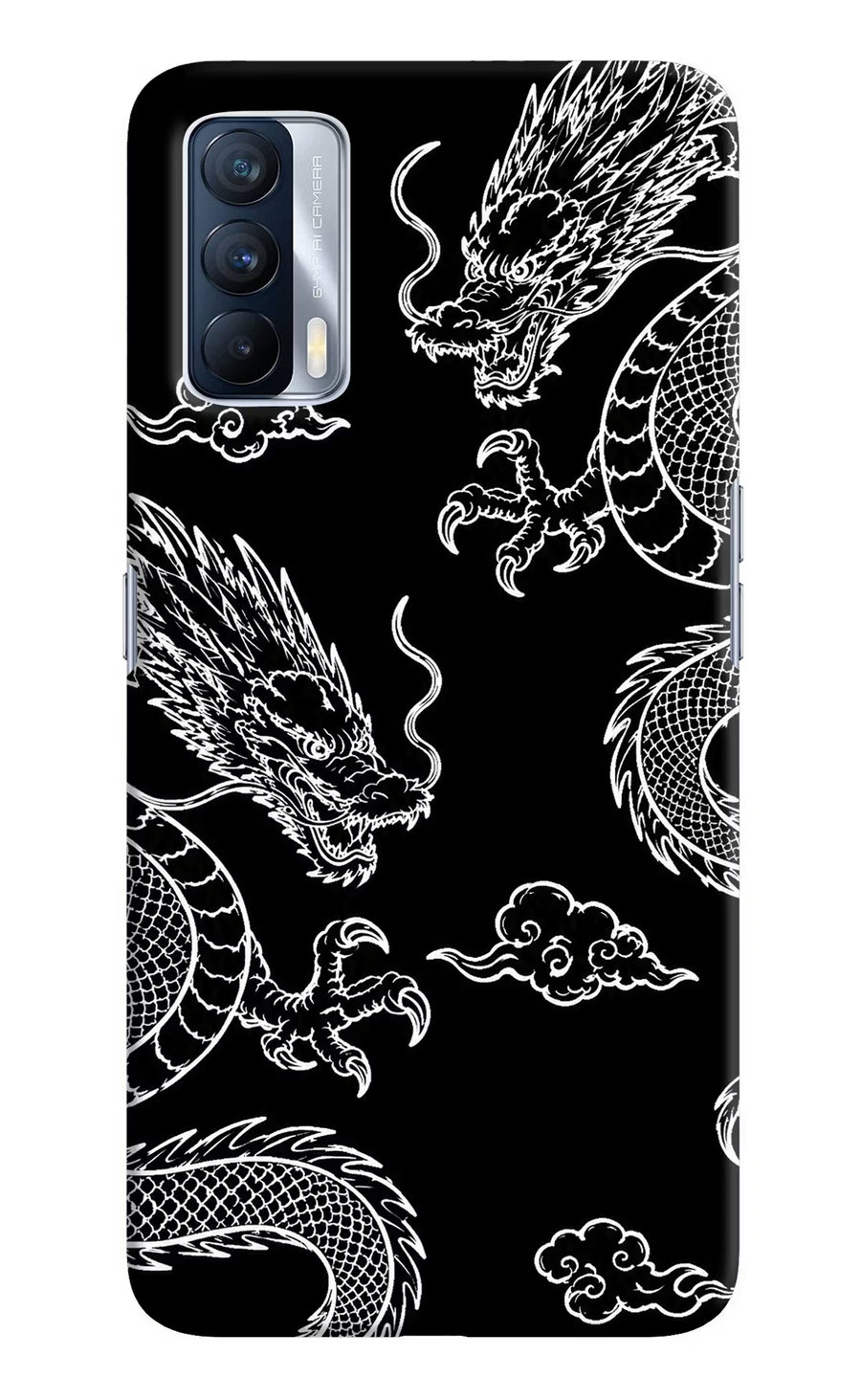 Twin Dragons Realme X7 Back Cover, Hard case