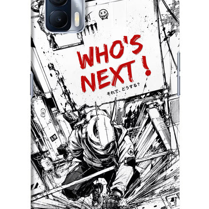 Who's Next Realme X7 Hard Case Back Cover by Casekaro