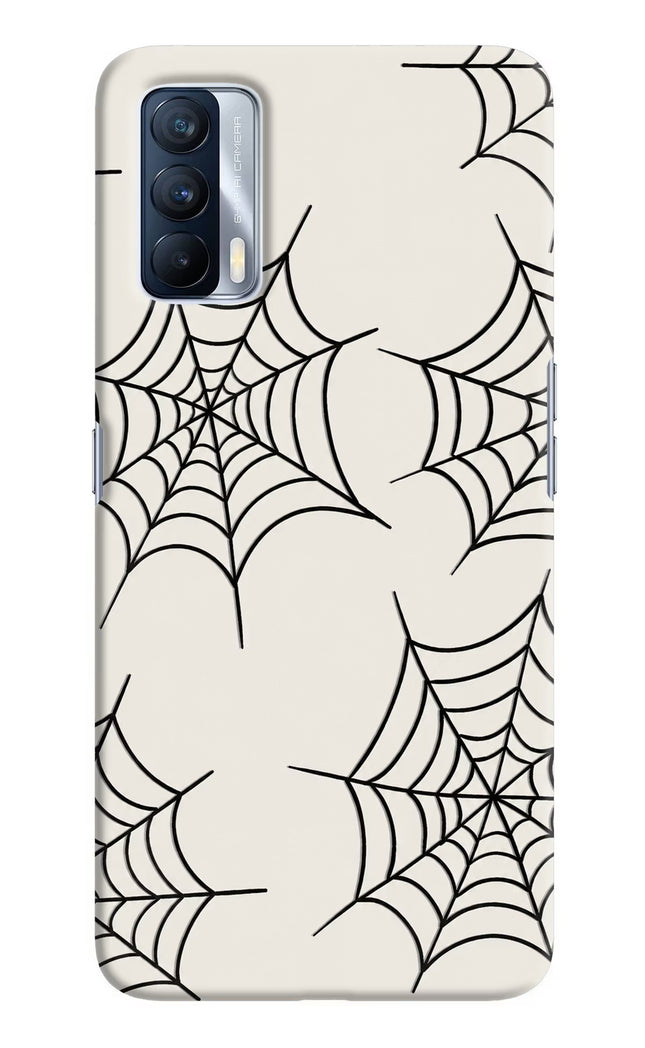 Spider Web Realme X7 Hard Case Back Cover by Casekaro