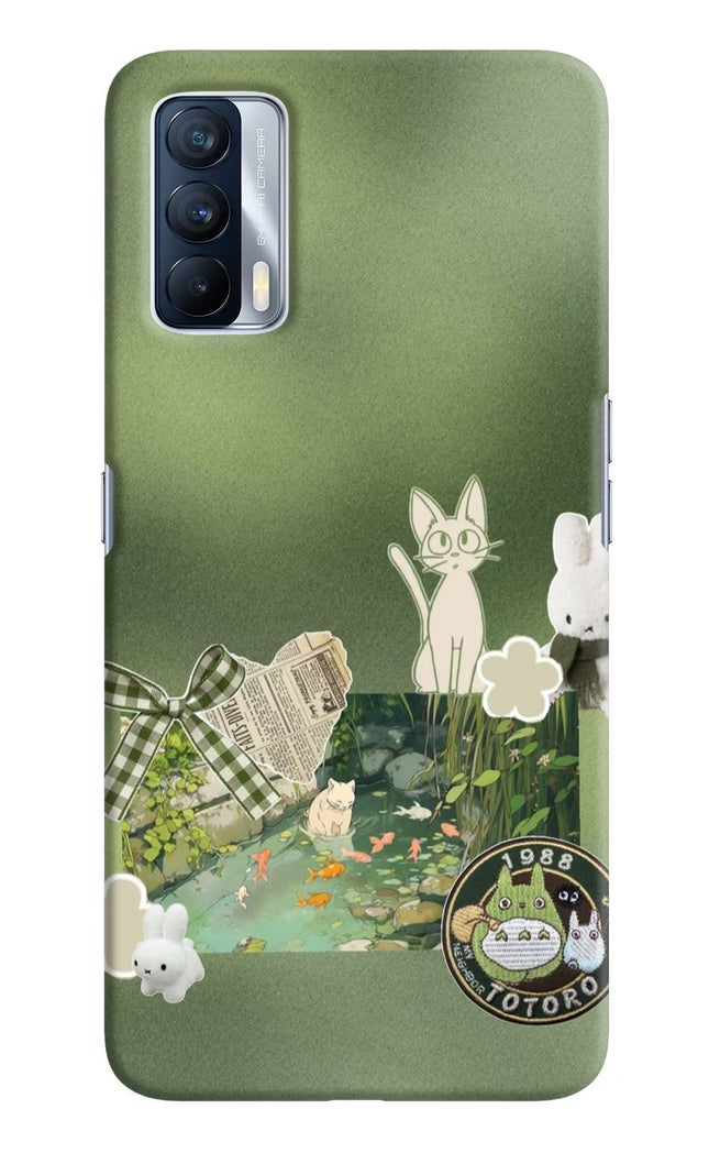 Aesthetic anime Realme X7 Hard Case Back Cover by Casekaro