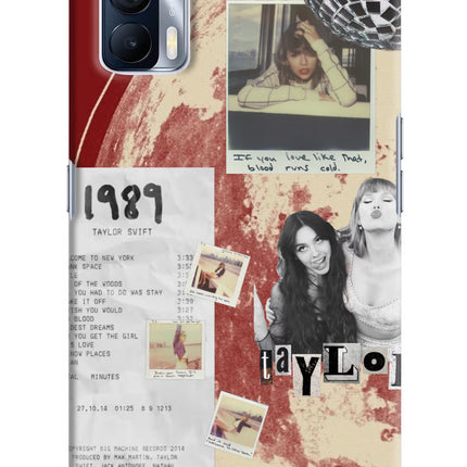 Taylor Swift Realme X7 Hard Case Back Cover by Casekaro