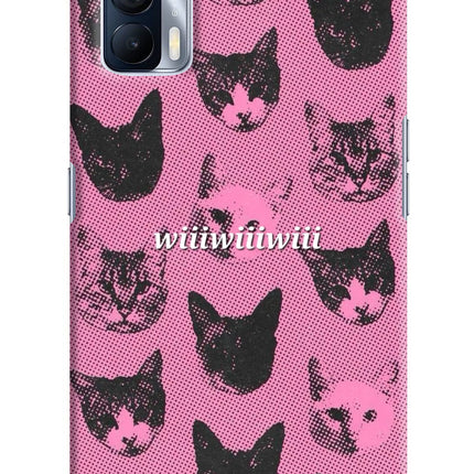 Pink Cats Realme X7 Hard Case Back Cover by Casekaro