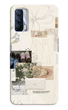 Soft Aesthetic Realme X7 Hard Case Back Cover by Casekaro