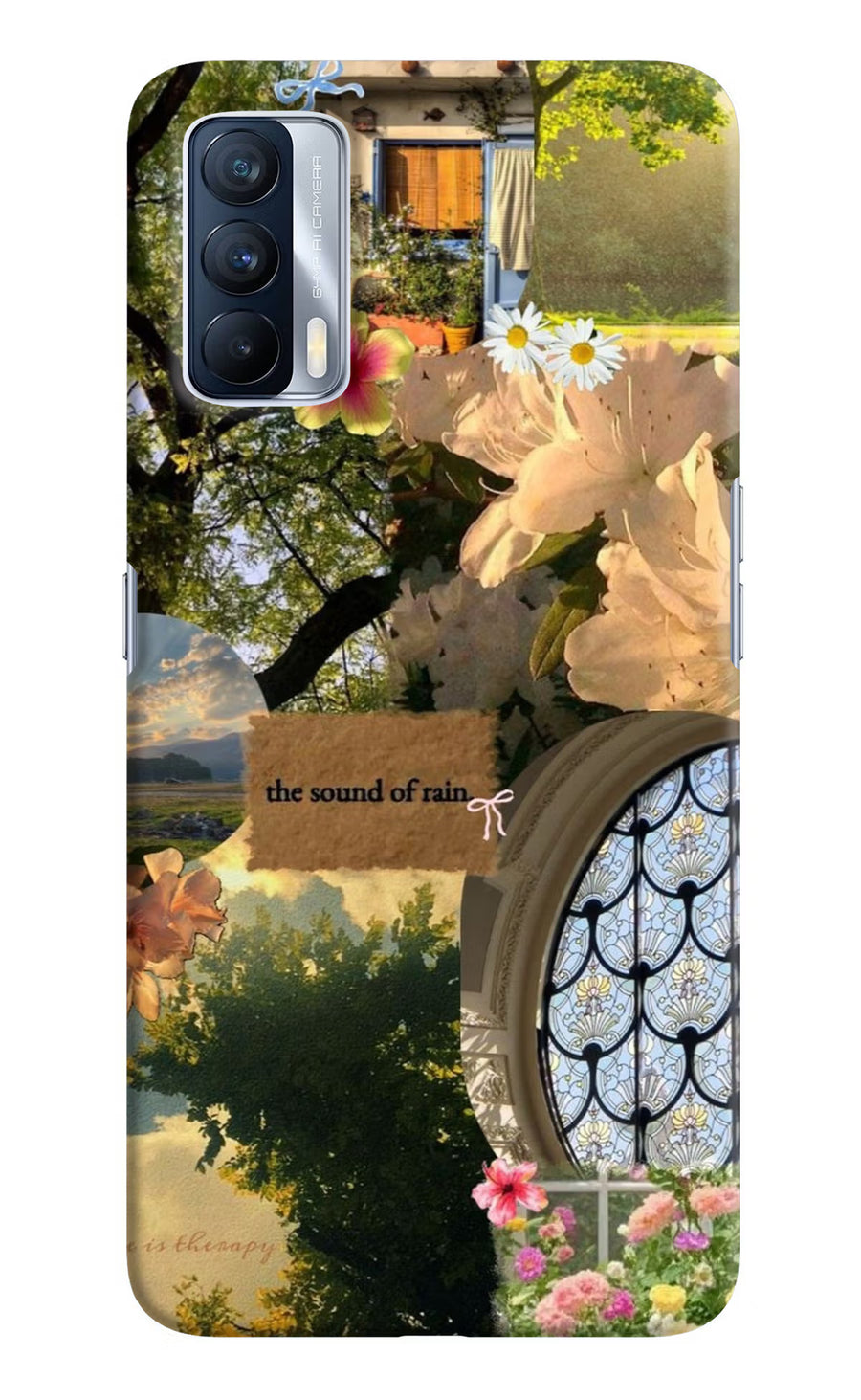 Rain Realme X7 Back Cover, Hard case