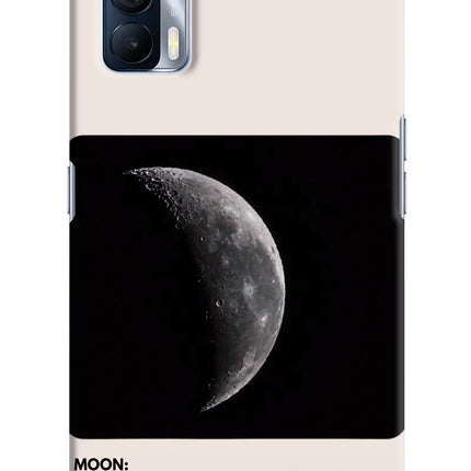 Moon Phase Realme X7 Hard Case Back Cover by Casekaro
