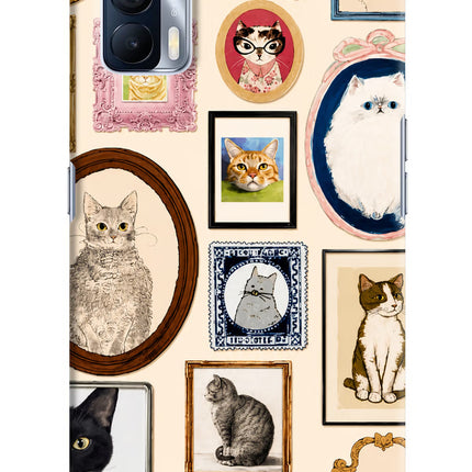Mirror Cats Realme X7 Hard Case Back Cover by Casekaro