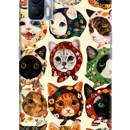 Cool Cat Realme X7 Hard Case Back Cover by Casekaro