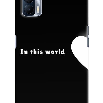 This World Realme X7 Hard Case Back Cover by Casekaro