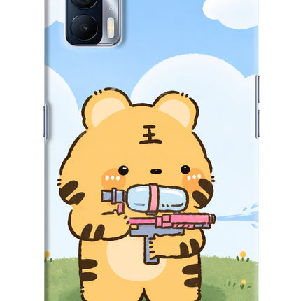 Tiger Treat Realme X7 Hard Case Back Cover by Casekaro