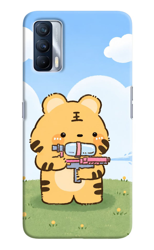 Tiger Treat Realme X7 Hard Case Back Cover by Casekaro