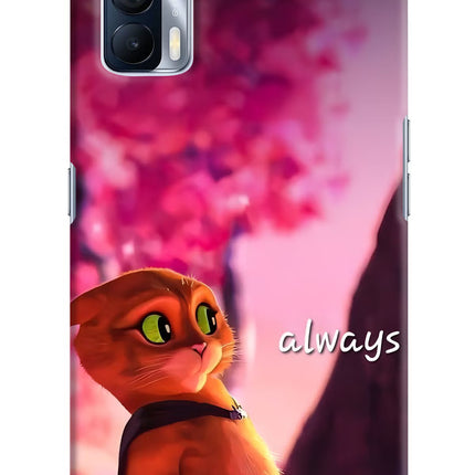 Always Cat Realme X7 Hard Case Back Cover by Casekaro