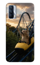 Rollercoaster Dog Realme X7 Hard Case Back Cover by Casekaro