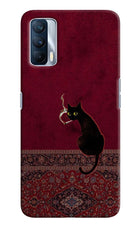 Midnight Cat Realme X7 Back Cover