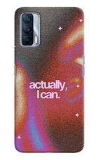 Pink Aura Realme X7 Back Cover