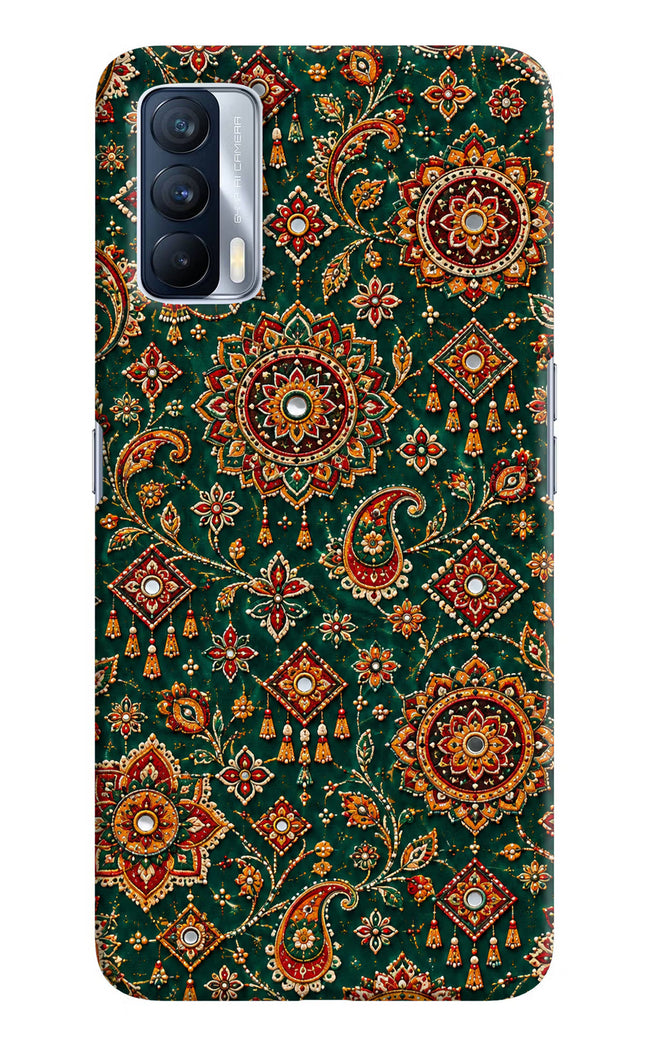 Green Pataka Realme X7 Hard Case Back Cover by Casekaro