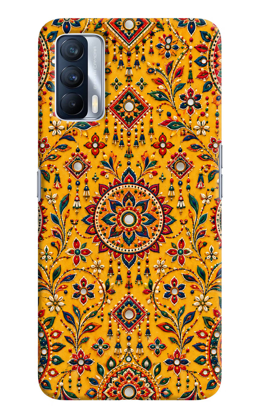Sunlit Aura Realme X7 Back Cover, Hard case