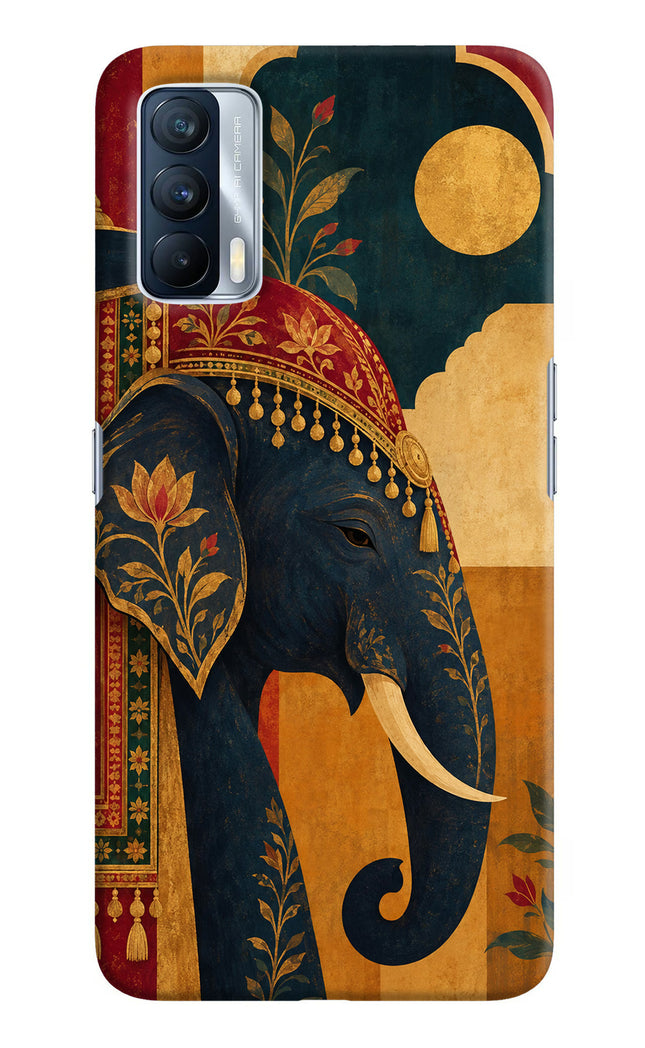 Royal Elephant Realme X7 Hard Case Back Cover by Casekaro