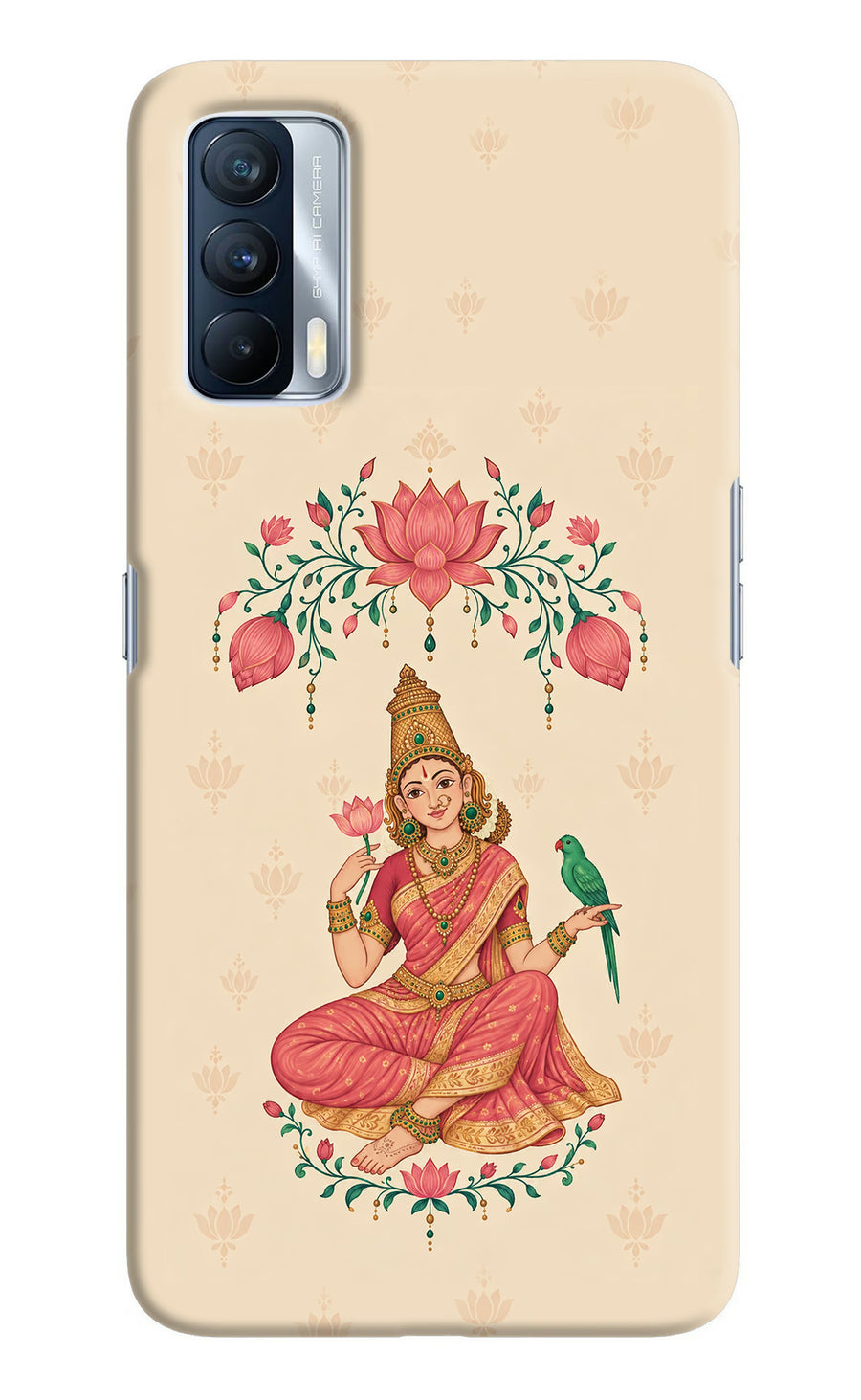 Goddess Lakshmi Realme X7 Back Cover, Hard case