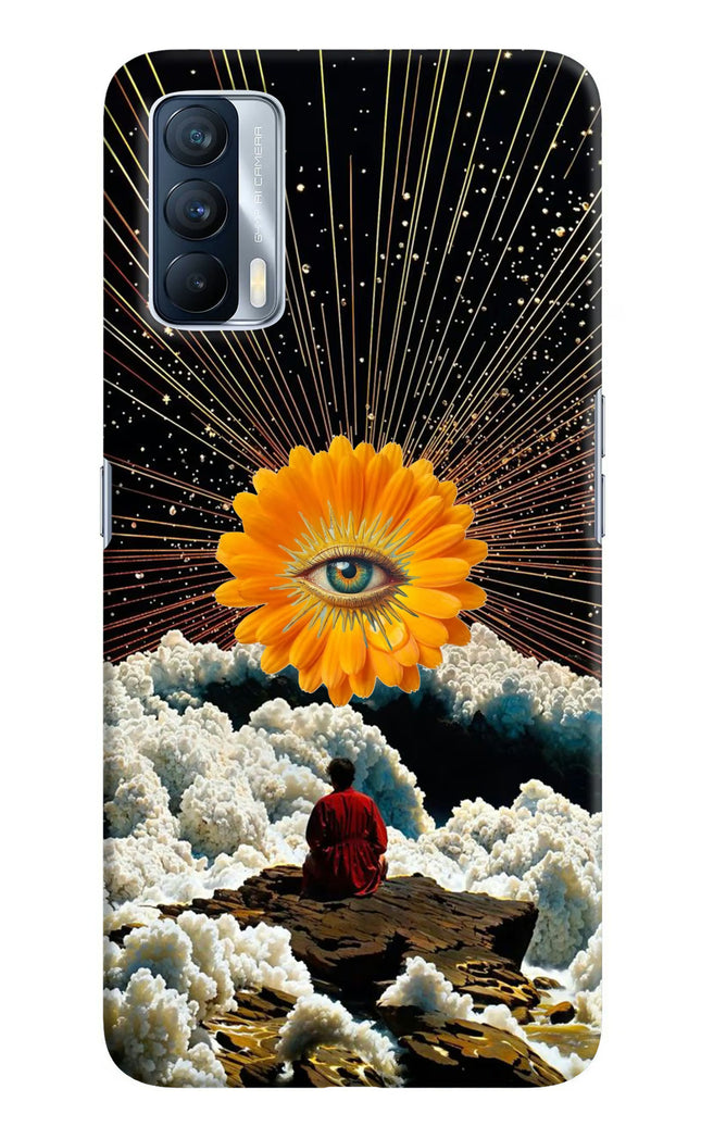 Cosmic Flower Realme X7 Hard Case Back Cover by Casekaro