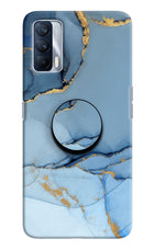 Blue Marble Realme X7 Pop Case by Casekaro