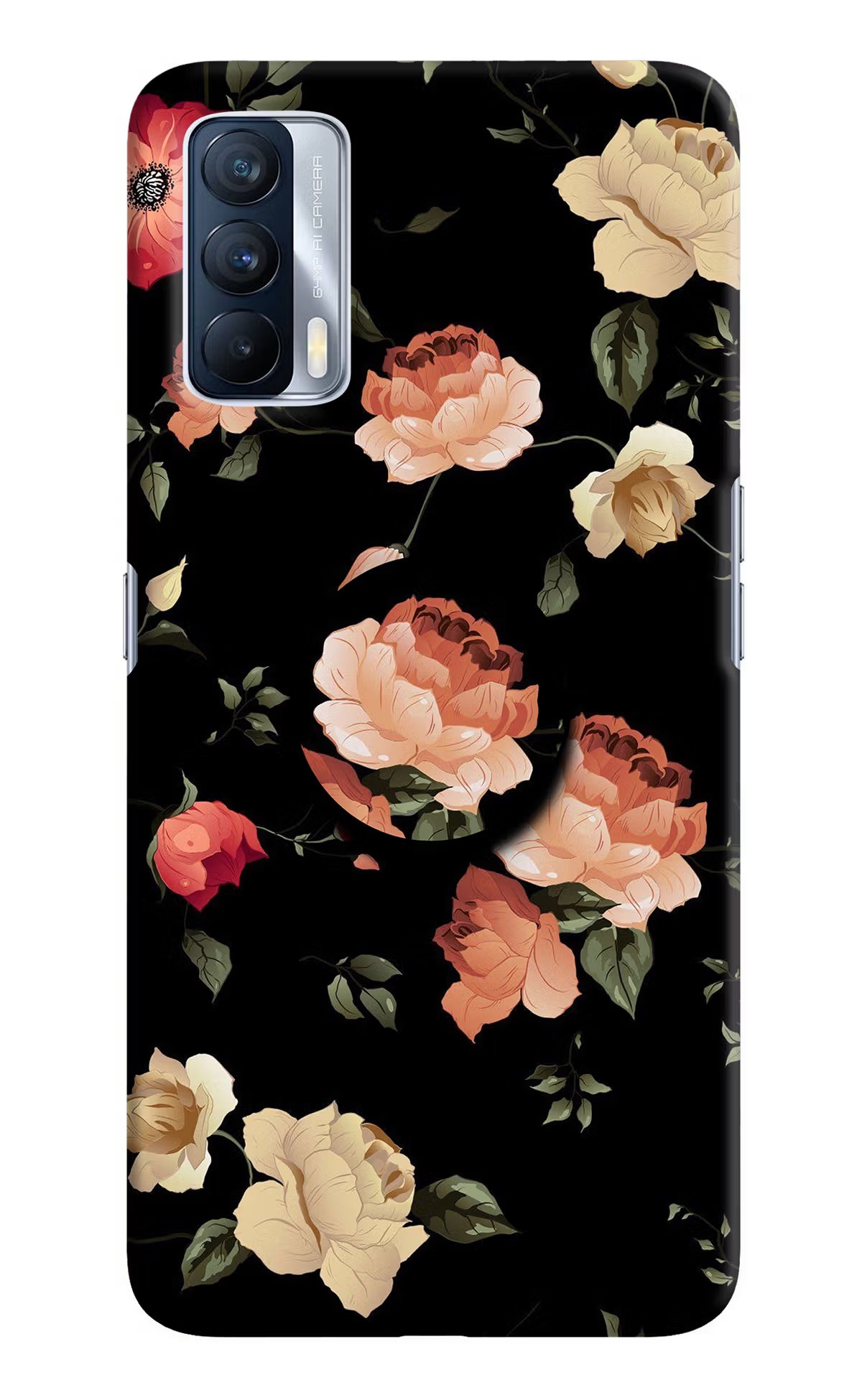 Flowers Realme X7 Pop Case by Casekaro