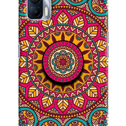 Mandala Realme X7 Pop Case by Casekaro