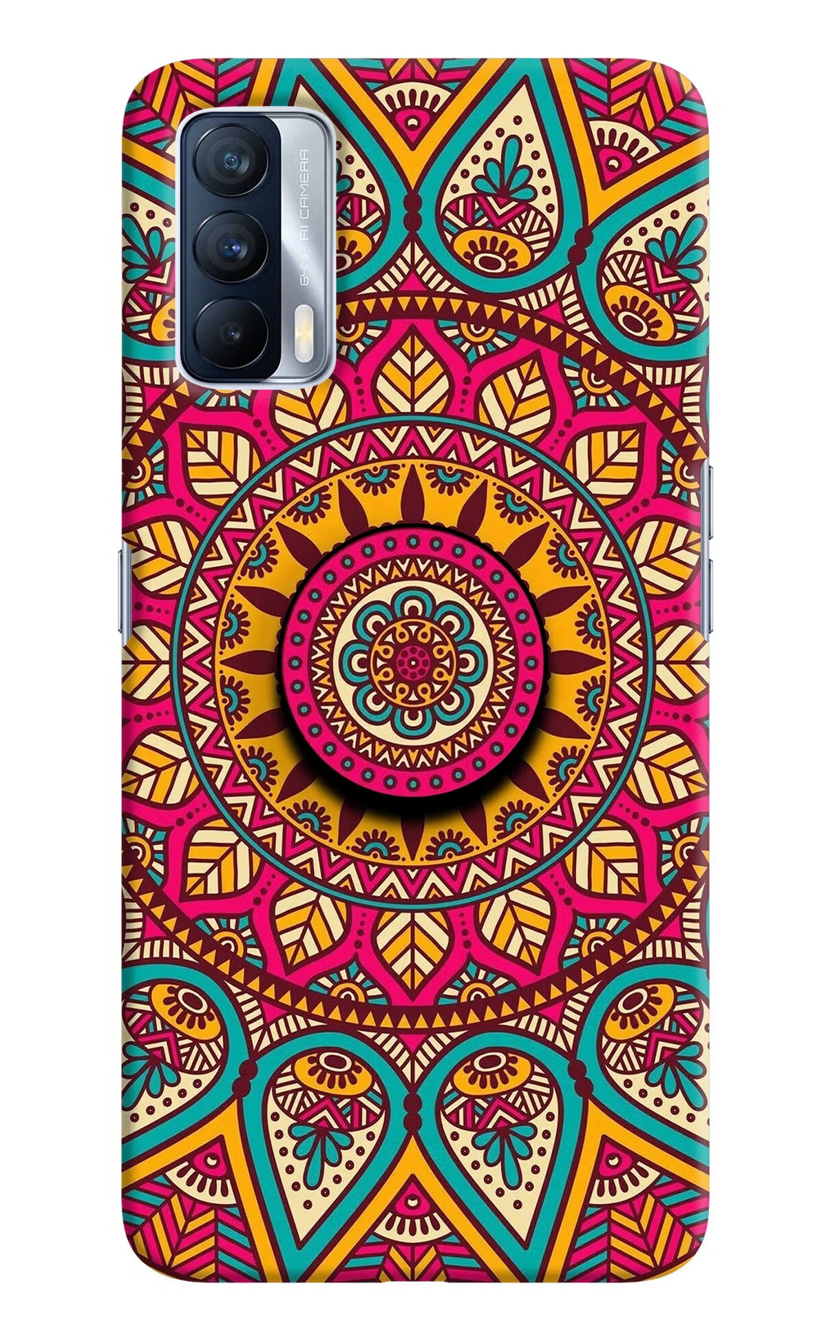 Mandala Realme X7 Pop Case by Casekaro
