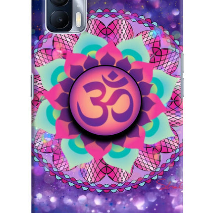 Om Purple Realme X7 Pop Case by Casekaro