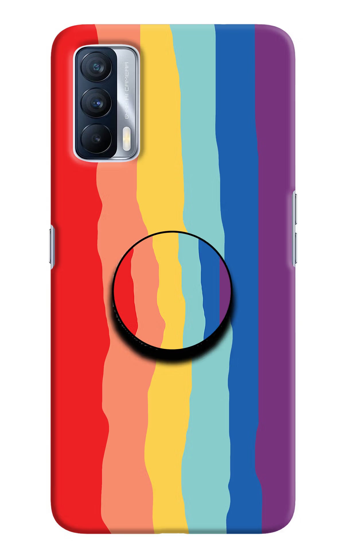 Rainbow Realme X7 Pop Case by Casekaro